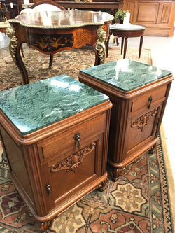 Superb Pair of French Art Deco Bedside Cabinets | Antique & Vintage | Moonee Ponds Antiques | Australia Wide Delivery