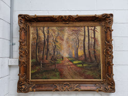Beautifully Framed French Impressionist Oil on Canvas | Antique & Vintage | Moonee Ponds Antiques | Australia Wide Delivery