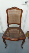 Set Of Six French Oak Chairs With Cane Seat And Back | Antique & Vintage | Moonee Ponds Antiques | Australia Wide Delivery