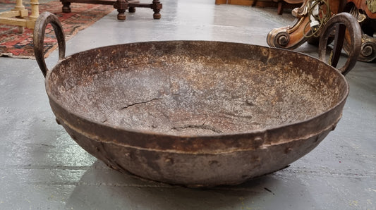 Early 19th Century Cast Iron Handled Pan