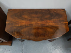 Walnut Art Deco Console Table | Antique & Vintage | Moonee Ponds Antiques | Australia Wide Delivery