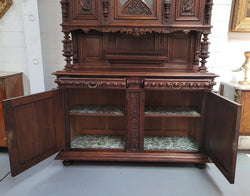 Spectacular French Antique Walnut Renaissance Style Buffet | Antique & Vintage | Moonee Ponds Antiques | Australia Wide Delivery