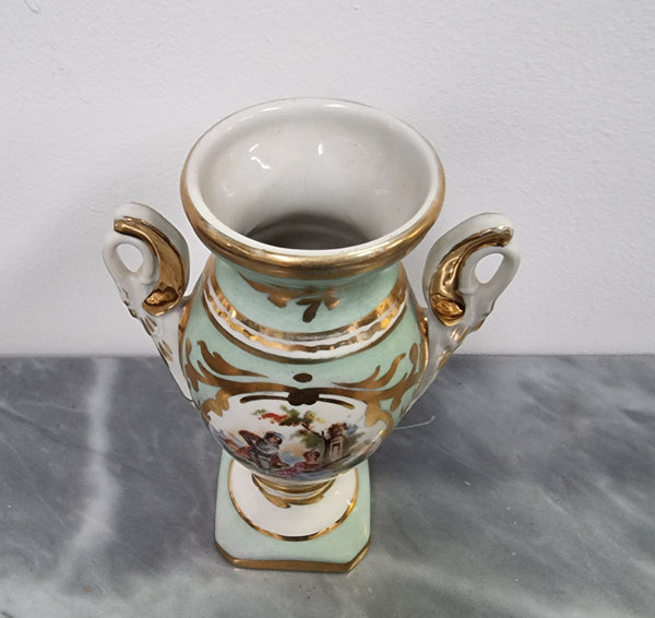 Lovely two handled Limoges style small vase, in great original condition.