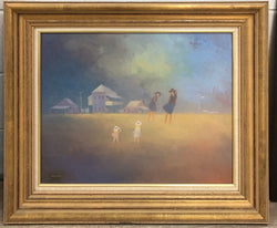 Australian Oil painting. | Antique & Vintage | Moonee Ponds Antiques | Australia Wide Delivery