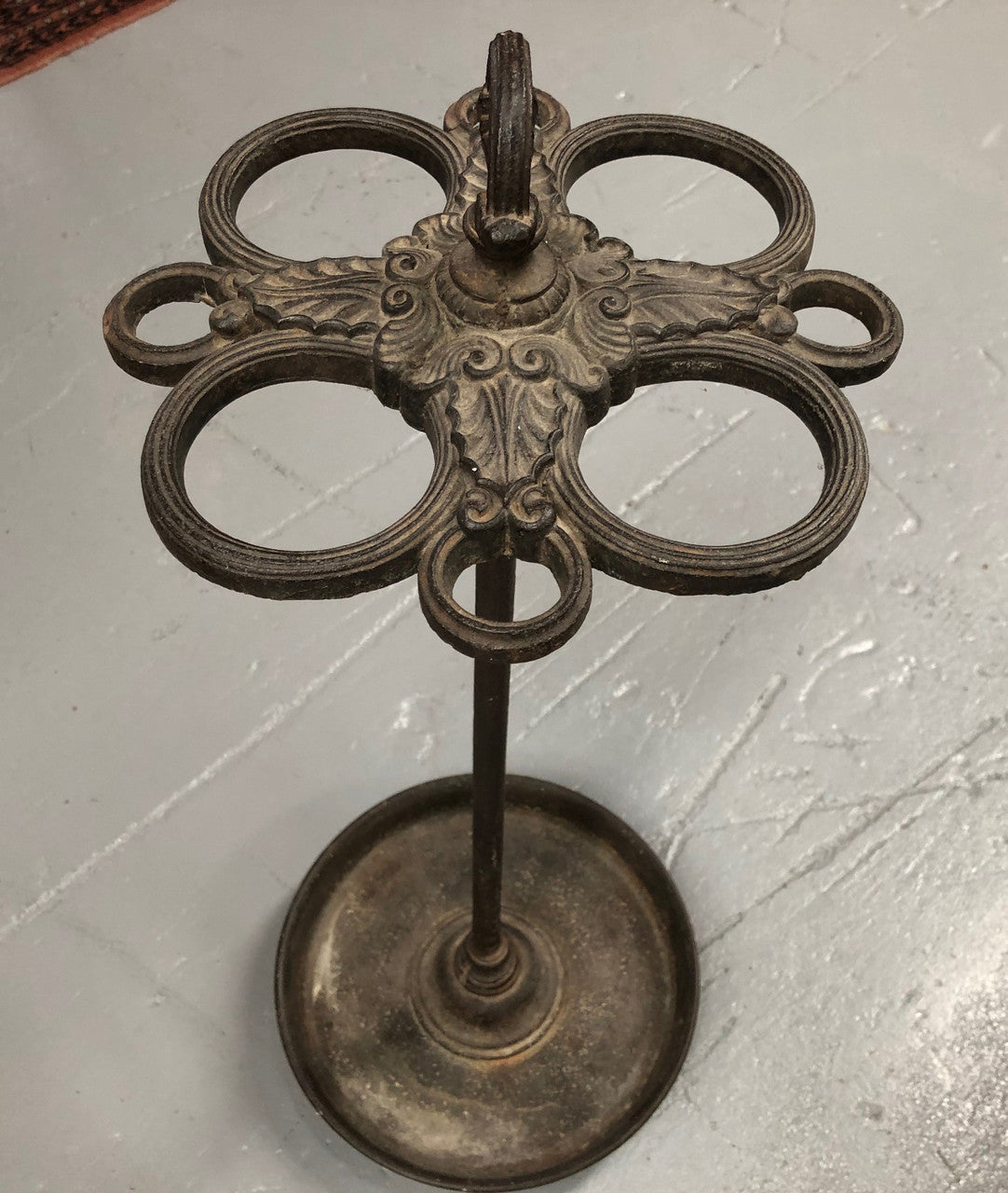 Fabulous  French Iron umbrella stand