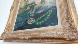 Floral Oil on Canvas-1 | Antique & Vintage | Moonee Ponds Antiques | Australia Wide Delivery