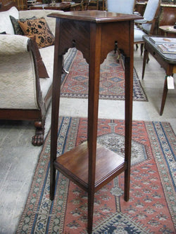 Walnut Pedestal | Antique & Vintage | Moonee Ponds Antiques | Australia Wide Delivery
