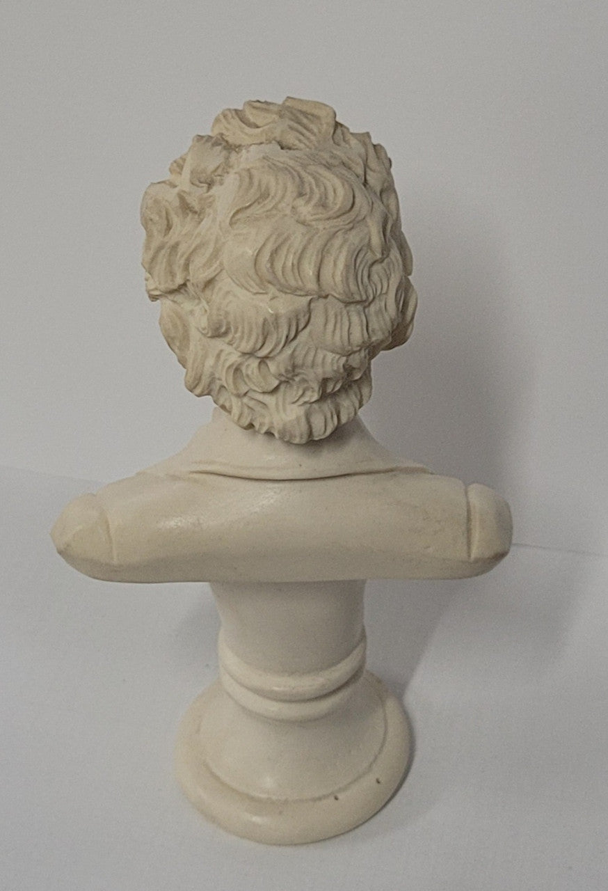 Vintage resin bust of "Chopin". It is in good original condition, please view photos as they help form part of the description.