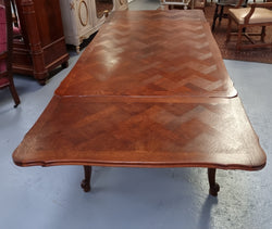 Beautiful French Oak Louis XV Style Extension Table | Antique & Vintage | Moonee Ponds Antiques | Australia Wide Delivery