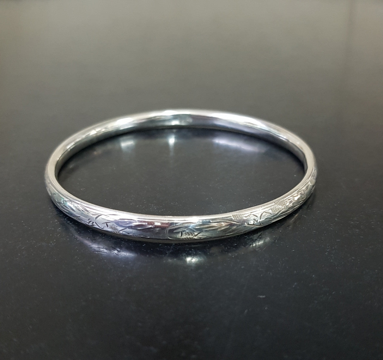 Engraved Bangle