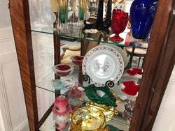 Louis XV Style Kingwood Vitrine With Marble Top | Antique & Vintage | Moonee Ponds Antiques | Australia Wide Delivery