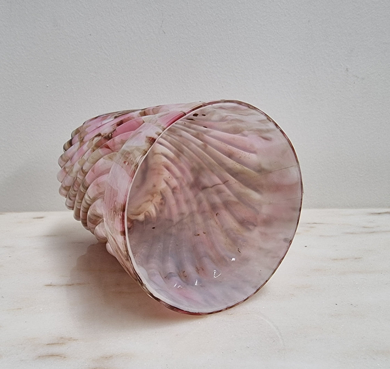 Antique End of Day Glass Cup
