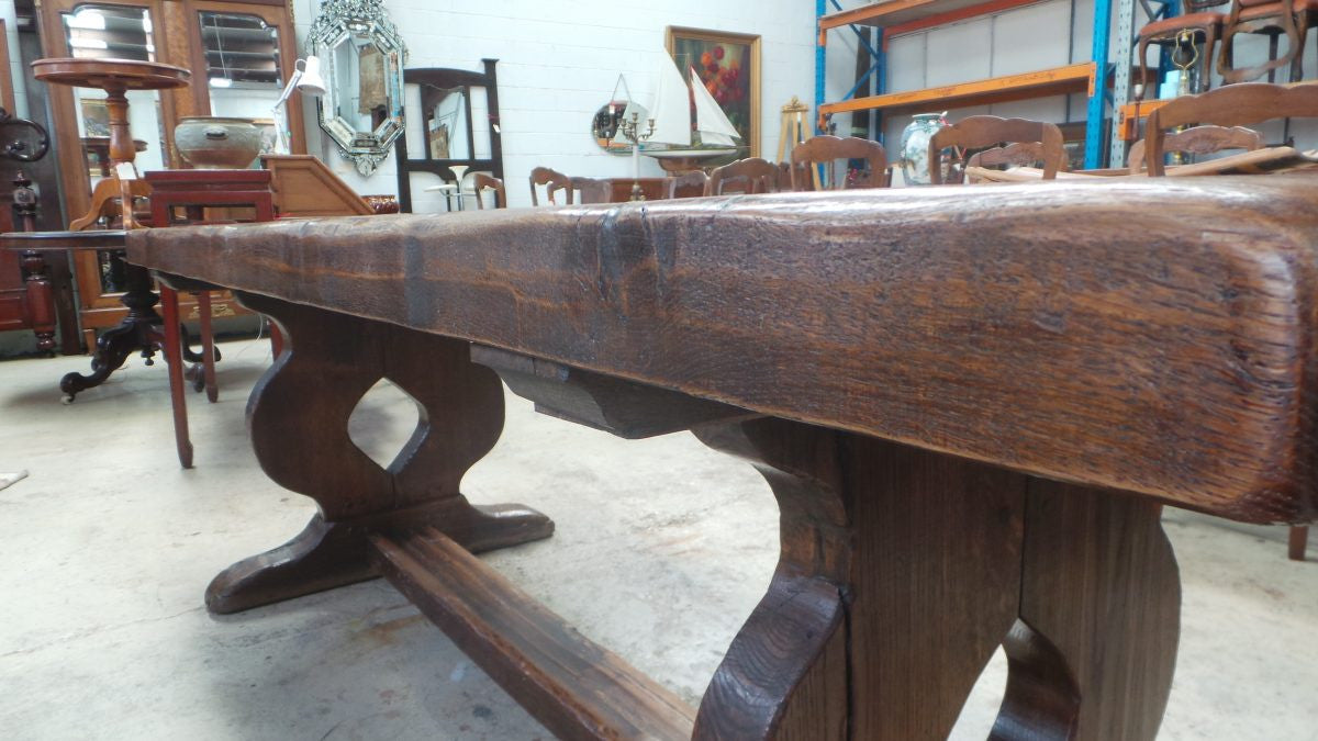 French Monastery Dining Table | Antique & Vintage | Moonee Ponds Antiques | Australia Wide Delivery