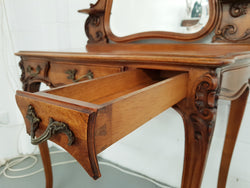 French Walnut Antique Louis XV Style Dressing Table | Antique & Vintage | Moonee Ponds Antiques | Australia Wide Delivery