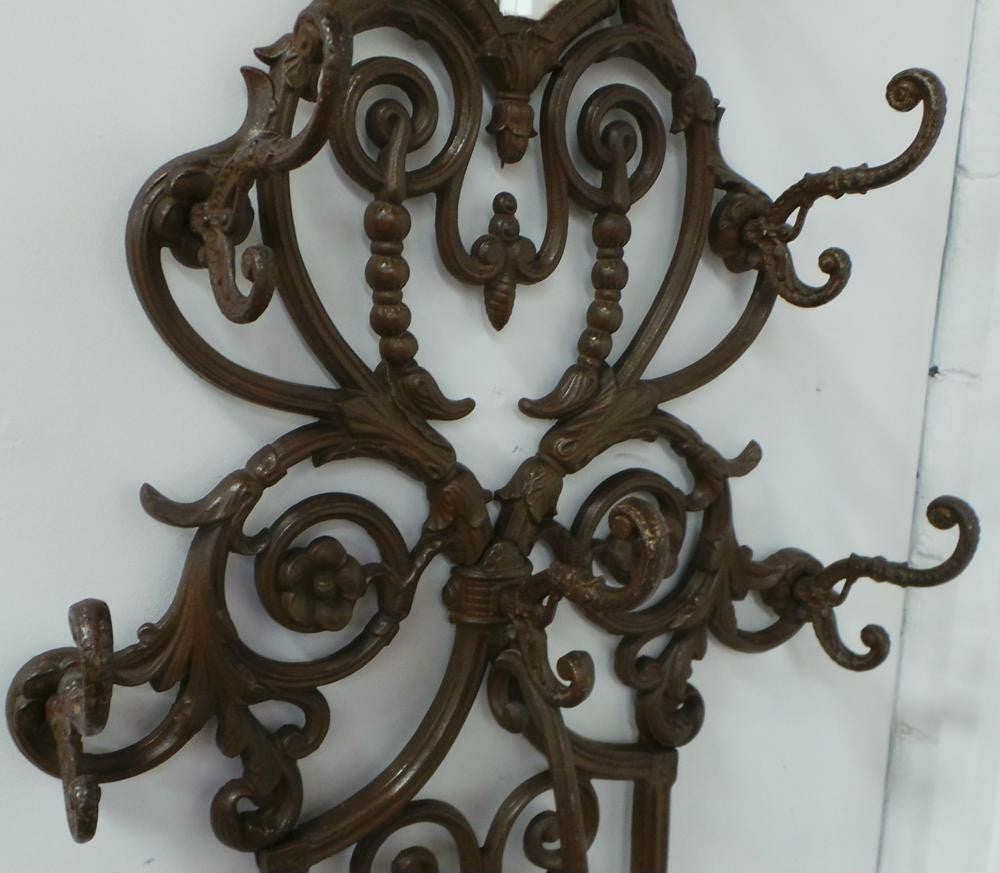 Decorative Antique Cast Iron Coat And Umbrella Stand