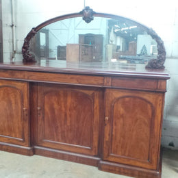 Victorian Mahogany Mirrored Back Sideboard