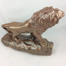 Hand Made Glazed Stoneware Lion