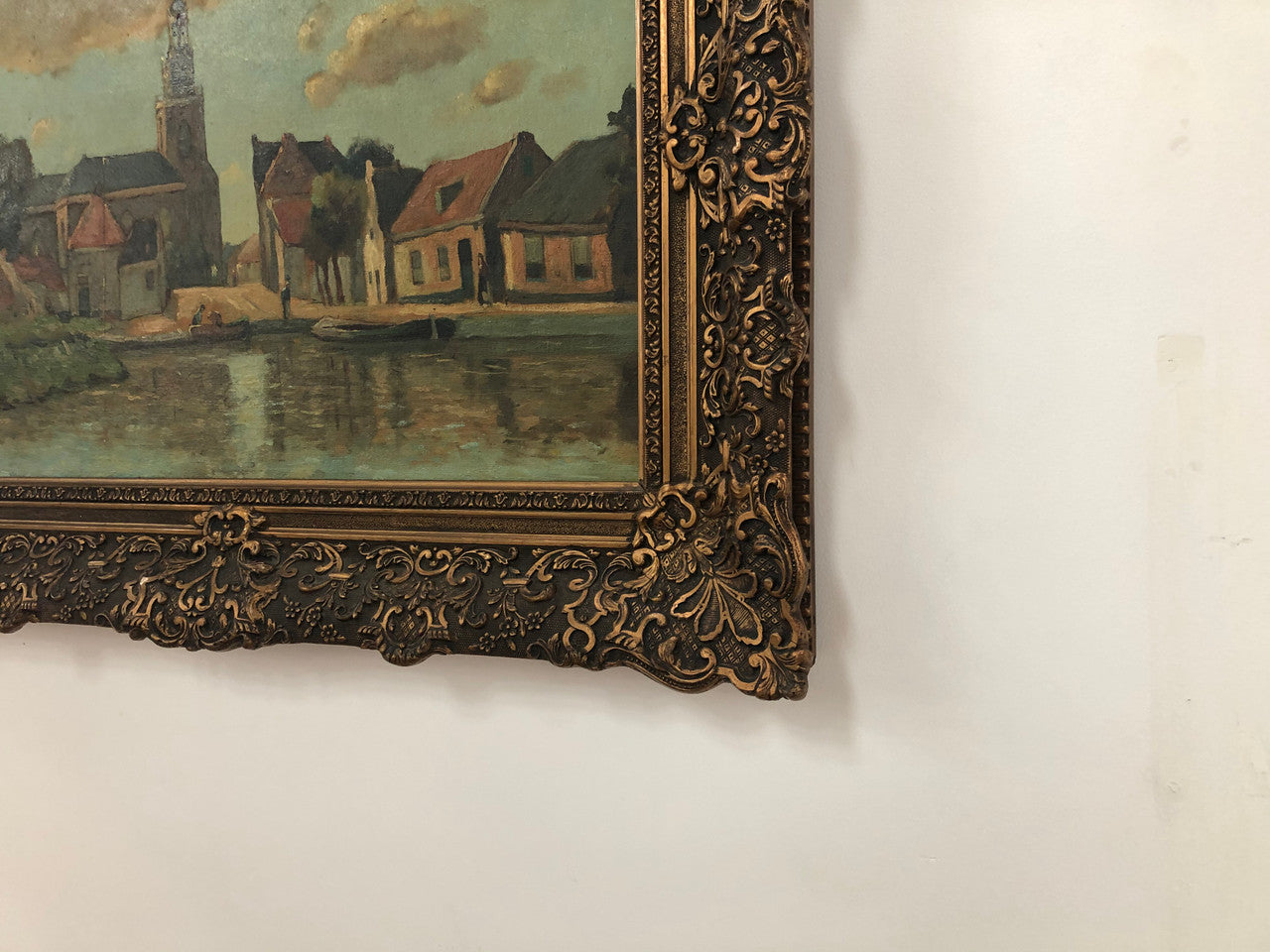 Stunning Framed Oil On Canvas | Antique & Vintage | Moonee Ponds Antiques | Australia Wide Delivery