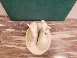 Goldscheider Myott Art Deco Figurine of Two Gazelle Figures | Antique & Vintage | Moonee Ponds Antiques | Australia Wide Delivery