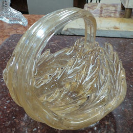 Murano Aventurine glass bowl