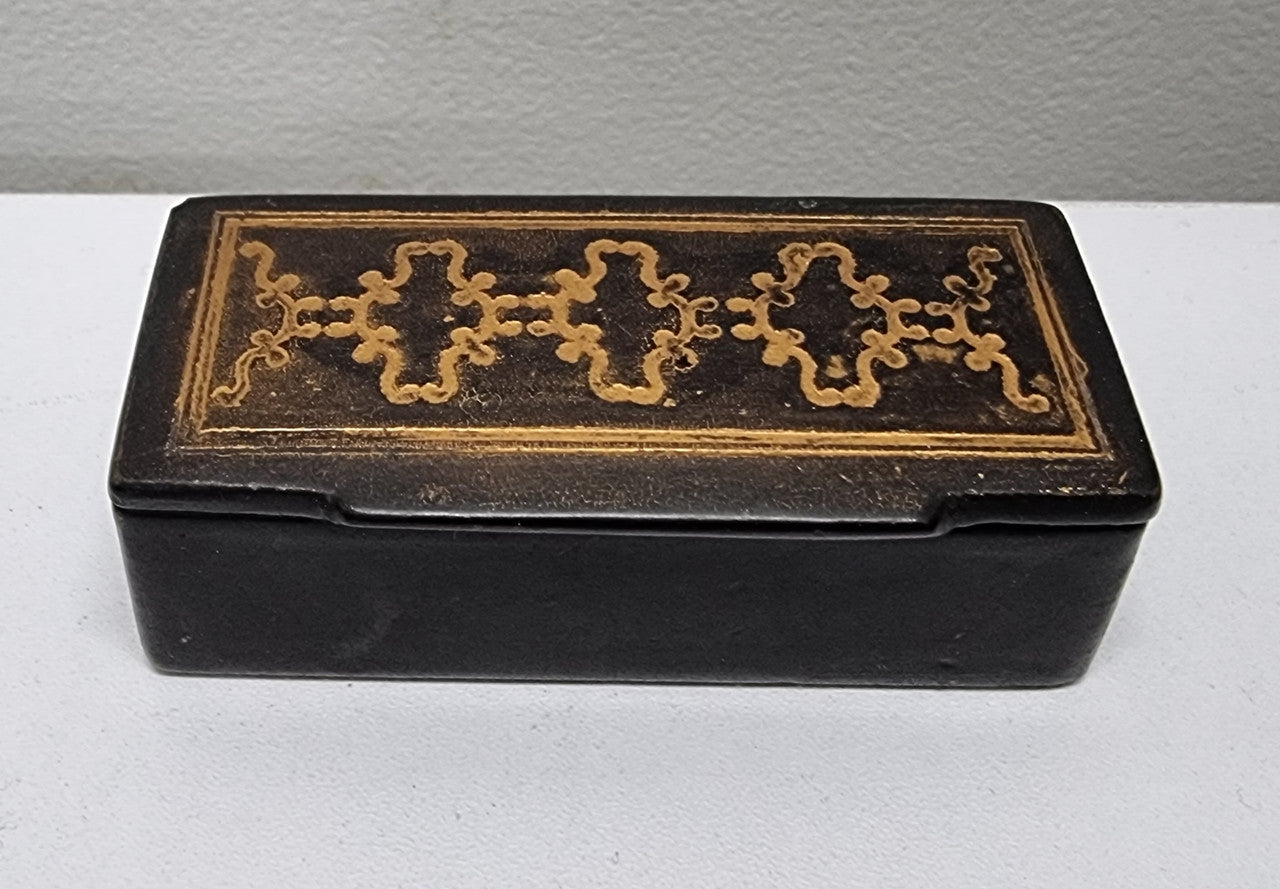 Victorian Papier-mâché Snuff Box | Antique & Vintage | Moonee Ponds Antiques | Australia Wide Delivery