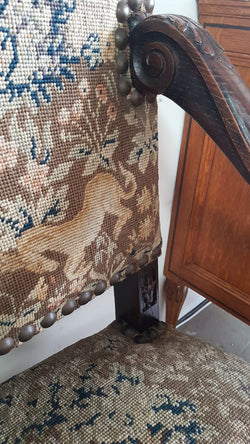 French 19th Century Regency Style Upholstered Armchair | Antique & Vintage | Moonee Ponds Antiques | Australia Wide Delivery