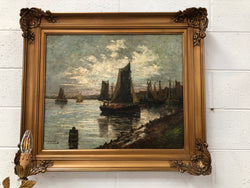 Beautiful French Impressionist Oil Painting | Antique & Vintage | Moonee Ponds Antiques | Australia Wide Delivery