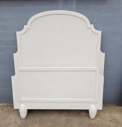 Two Attractive Vintage French Chalk Painted King Single Art Deco Beds | Antique & Vintage | Moonee Ponds Antiques | Australia Wide Delivery