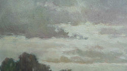 Framed French Oil On Canvas | Antique & Vintage | Moonee Ponds Antiques | Australia Wide Delivery
