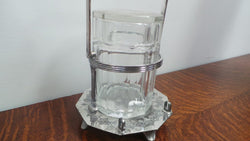 Fabulous Glass And Silver Plate Pickle Jar | Antique & Vintage | Moonee Ponds Antiques | Australia Wide Delivery