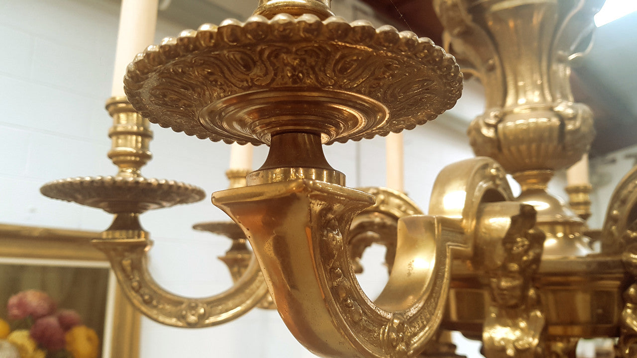 French Napoleon III Chandelier | Antique & Vintage | Moonee Ponds Antiques | Australia Wide Delivery