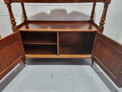 Victorian Mahogany Dumb Waiter / Sideboard | Antique & Vintage | Moonee Ponds Antiques | Australia Wide Delivery