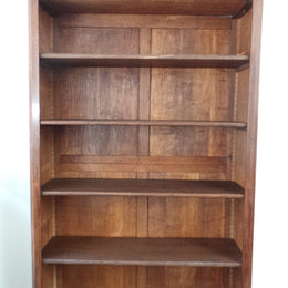 Louis Phillipe Mahogany French Open Bookcase