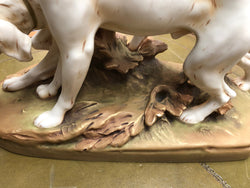Beautiful Amphora Dogs Statue | Antique & Vintage | Moonee Ponds Antiques | Australia Wide Delivery