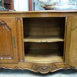 French Oak Entertainment Cupboard