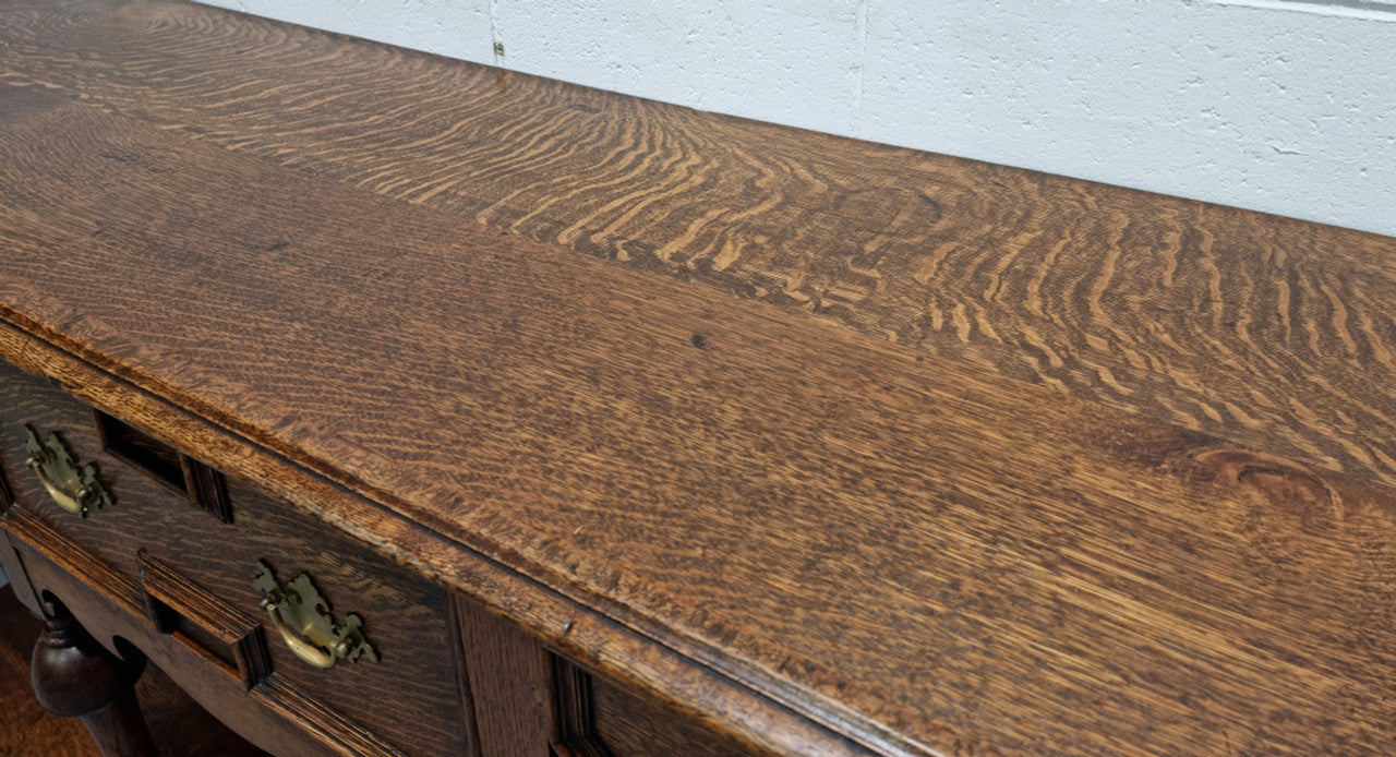 Fabulous Antique Oak Tudor Style Kitchen Dresser | Antique & Vintage | Moonee Ponds Antiques | Australia Wide Delivery