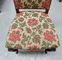 Rare Set of Eight High Quality French Walnut Louis XV Style Chairs | Antique & Vintage | Moonee Ponds Antiques | Australia Wide Delivery