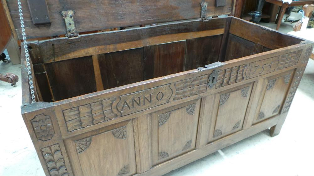 Antique French Oak Coffer-Chest | Antique & Vintage | Moonee Ponds Antiques | Australia Wide Delivery