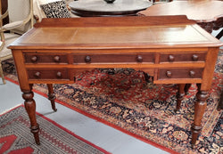 Fabulous Victorian Cedar Leather top Desk | Antique & Vintage | Moonee Ponds Antiques | Australia Wide Delivery