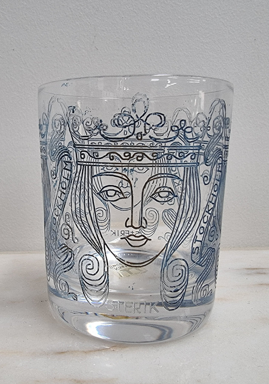 “Kosta Sweden” St. Erik Glass Cup | Antique & Vintage | Moonee Ponds Antiques | Australia Wide Delivery