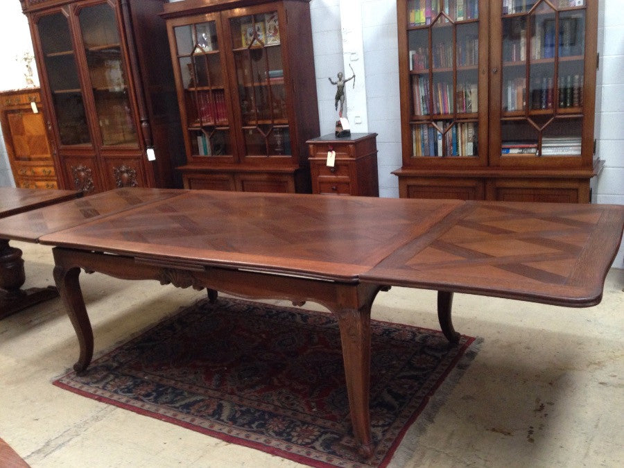 Large French Extension Table