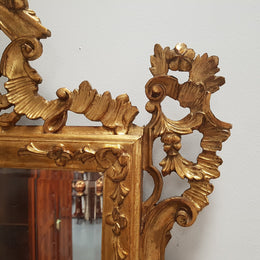 French 19th Century Gilt Wall Mirror