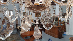 Elegant French Parisian Chandelier | Antique & Vintage | Moonee Ponds Antiques | Australia Wide Delivery