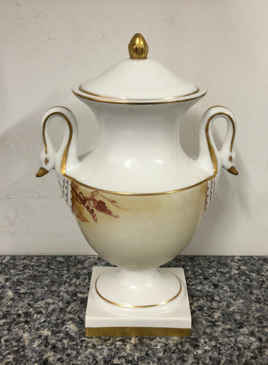 Decorative Hand Painted Vase Made In Portugal | Antique & Vintage | Moonee Ponds Antiques | Australia Wide