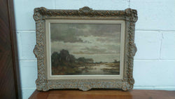 Framed French Oil On Canvas | Antique & Vintage | Moonee Ponds Antiques | Australia Wide Delivery