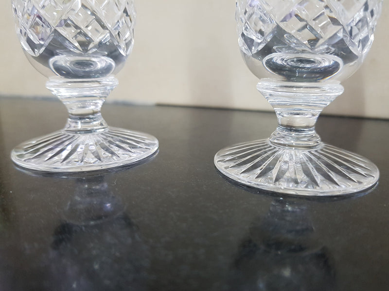 Stuart Crystal Salt & Pepper Shakers