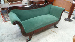 French Empire Mahogany Couch | Antique & Vintage | Moonee Ponds Antiques | Australia Wide Delivery