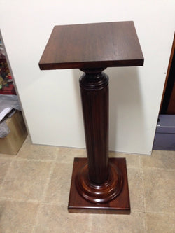 Australian Blackwood Pedestal-1 | Antique & Vintage | Moonee Ponds Antiques | Australia Wide Delivery