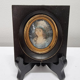 Antique Hand Painted Miniature