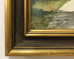 Beautiful John Flexmore Framed Watercolour | Antique & Vintage | Moonee Ponds Antiques | Australia Wide Delivery